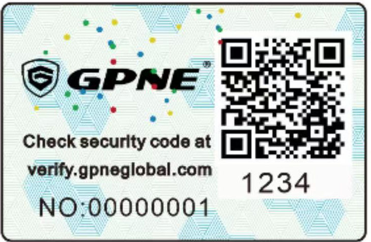 Authentication Label 2